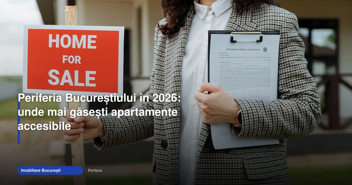 Apartamente accesibile București periferie încă se găsesc în 2026